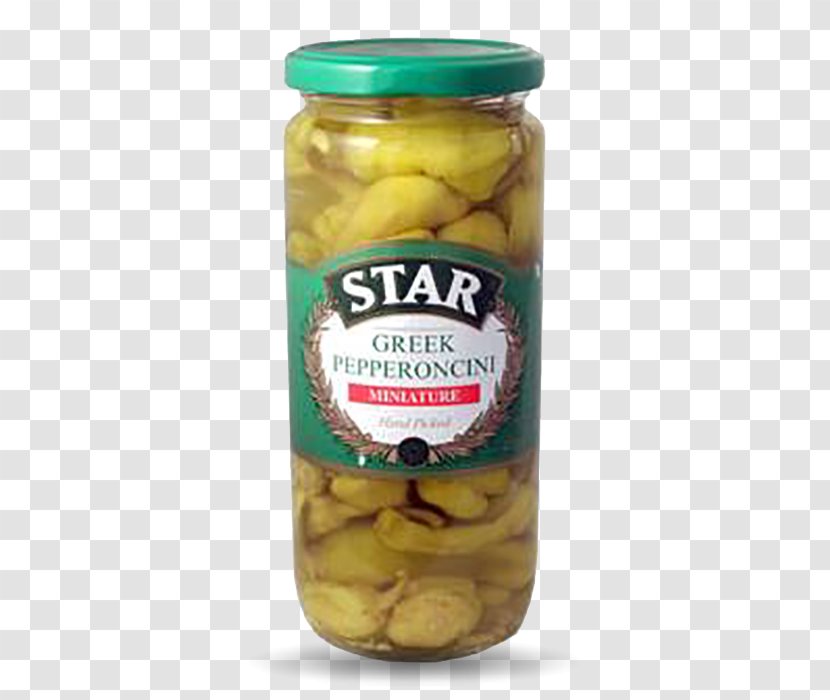 Relish Vegetarian Cuisine Queens Pickling Star Spanish Olives - Borges Usa Inc - Pepperoncini Peppers Transparent PNG