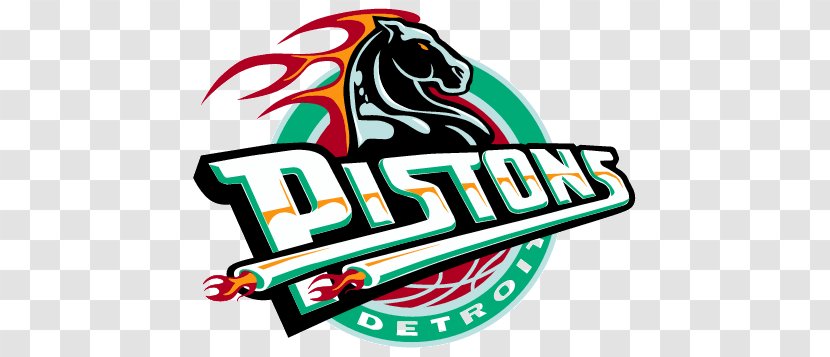 Detroit Pistons NBA Logo Atlanta Hawks - Tigers Vector Transparent PNG