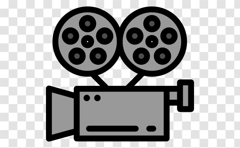 Video Camera Download Computer File - Black And White Transparent PNG