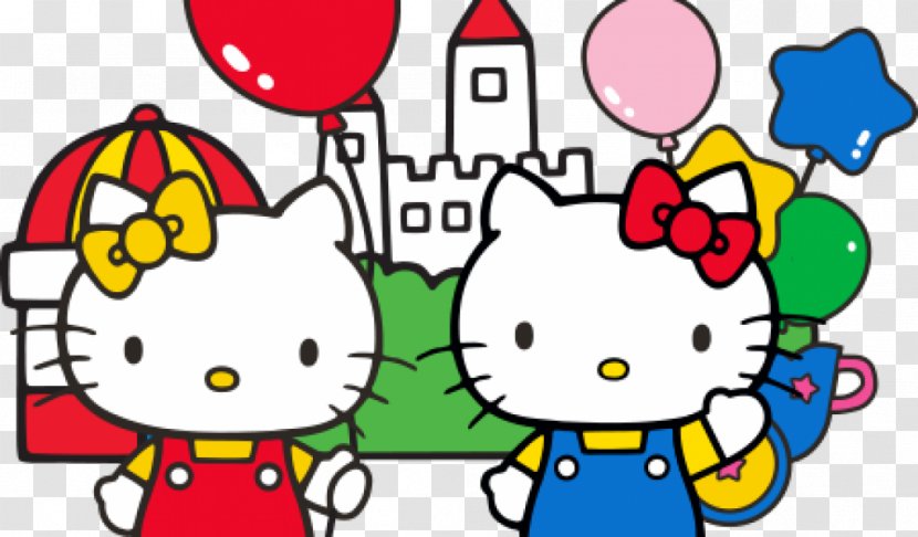 Hello Kitty Sanrio Puroland Birthday Greeting & Note Cards Transparent PNG