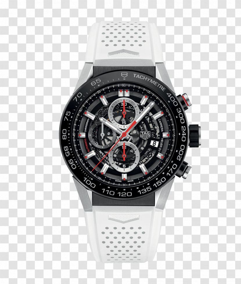 TAG Heuer Carrera Calibre 01 Chronograph Watch 5 - Tag Transparent PNG