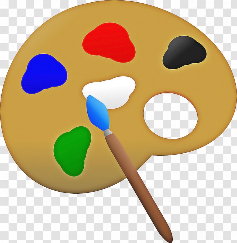 Paint Brush Cartoon - Palette - Drawing Transparent PNG