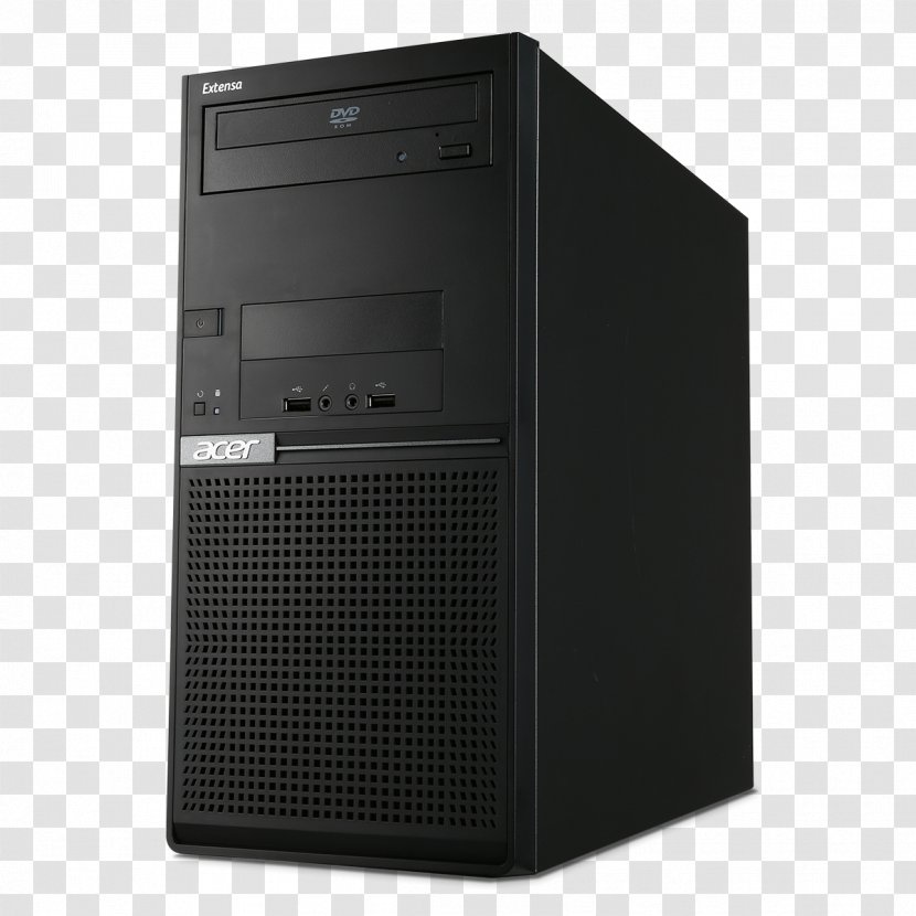 Desktop Computers Acer Veriton DT.X0CEF.015 - Multimedia - Extensa M2610 3.2GHz I5-4460 Mini Tower Schwarz...Computer Transparent PNG