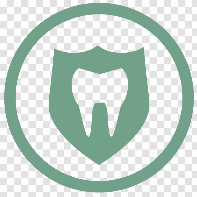 Tooth Logo Green Jaw Font - Heart - Line Transparent PNG