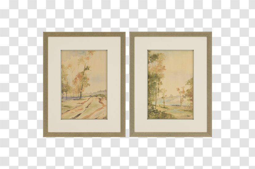 Watercolor Painting Picture Frames Art Wall - Artist Transparent PNG