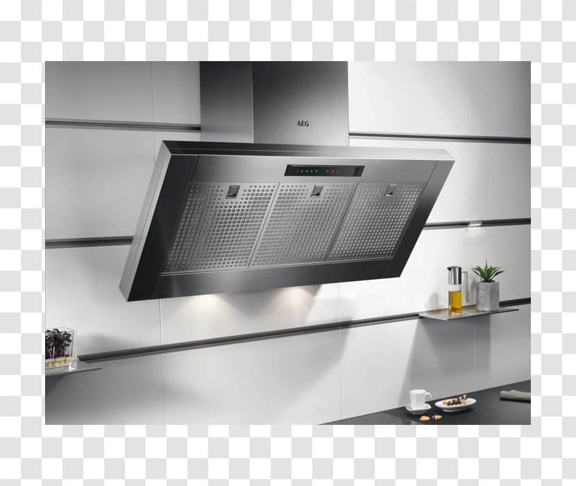 Exhaust Hood Home Appliance Cooking Ranges Kitchen AEG - Tree - Hotte Inox Transparent PNG