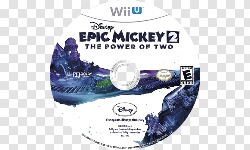 Epic Mickey 2: The Power Of Two Wii Oswald Lucky Rabbit Mouse - Disney Interactive Studios Transparent PNG