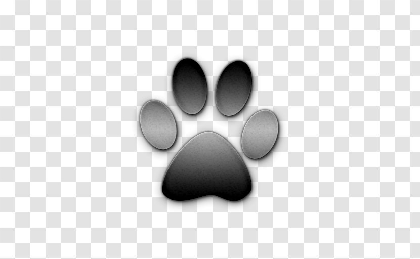 Paw Font - Monochrome - Cat's Transparent PNG