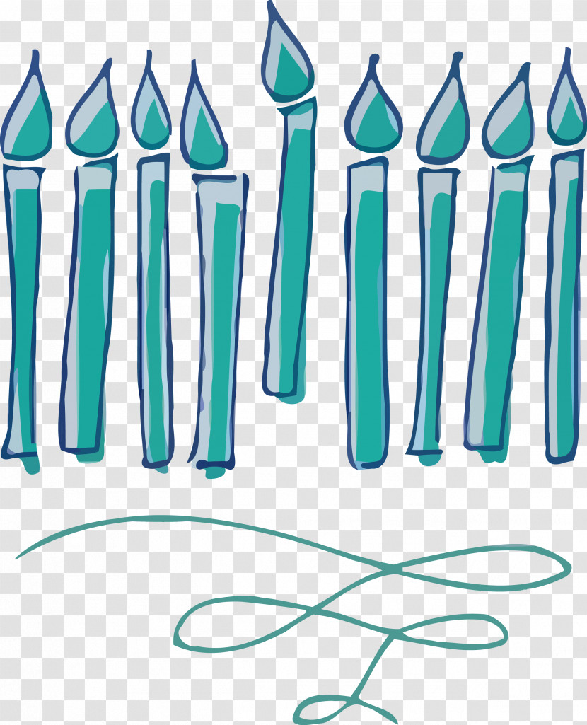 Candle Hanukkah Happy Hanukkah Transparent PNG