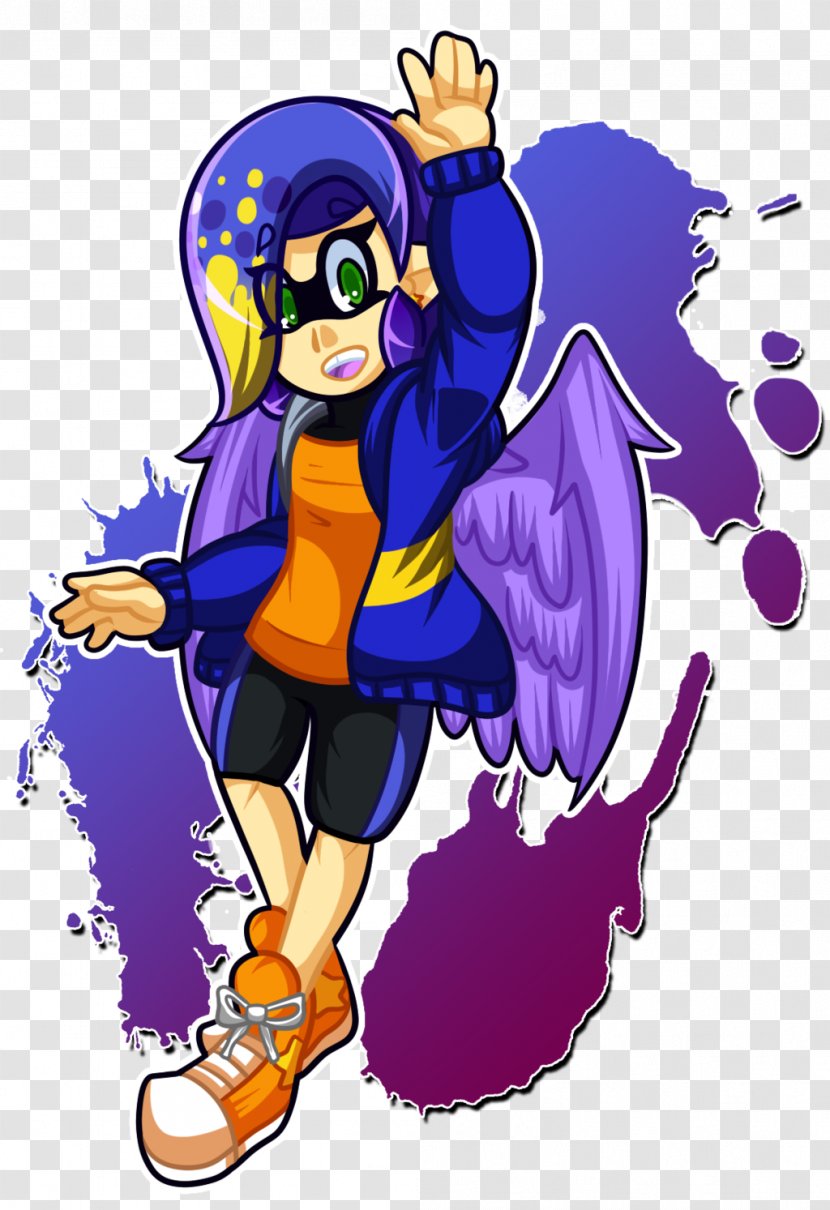 Splatoon Comics Art Drawing - Legendary Creature - Squib Transparent PNG