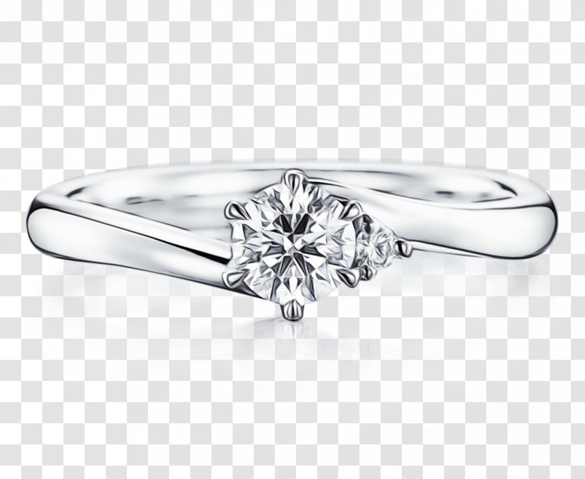 Wedding Ring - Diamond - Gemstone Transparent PNG