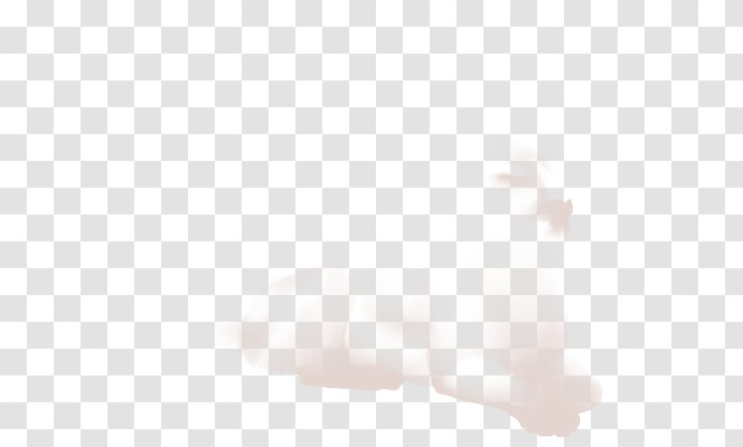Dog White Desktop Wallpaper Finger - Cloud Transparent PNG
