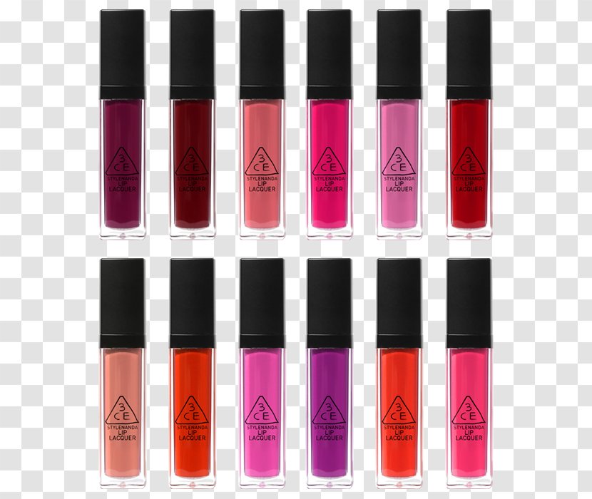 Lipstick Lip Balm Gloss Stylenanda - Nail Polish Transparent PNG