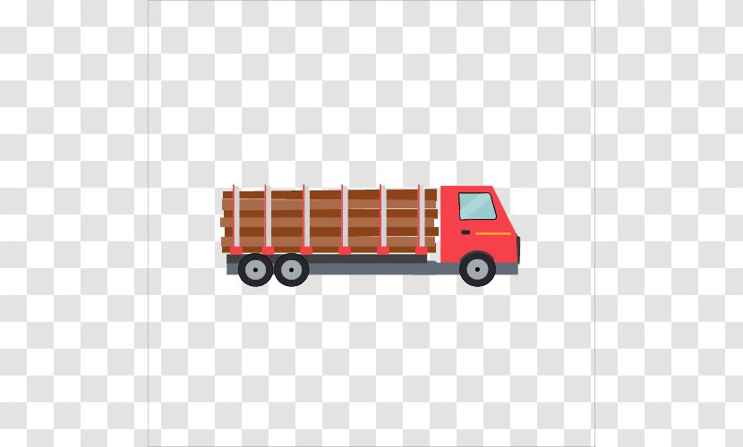 Car Dump Truck Semi-trailer - Mode Of Transport - Wheel Windows Goods Transparent PNG