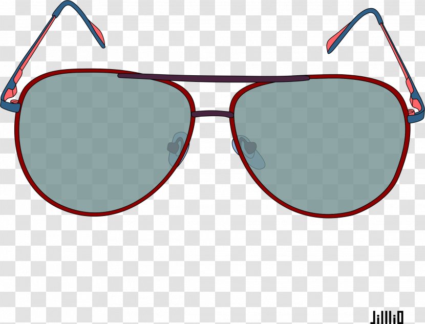 Sunglasses Clip Art - Blue Transparent PNG