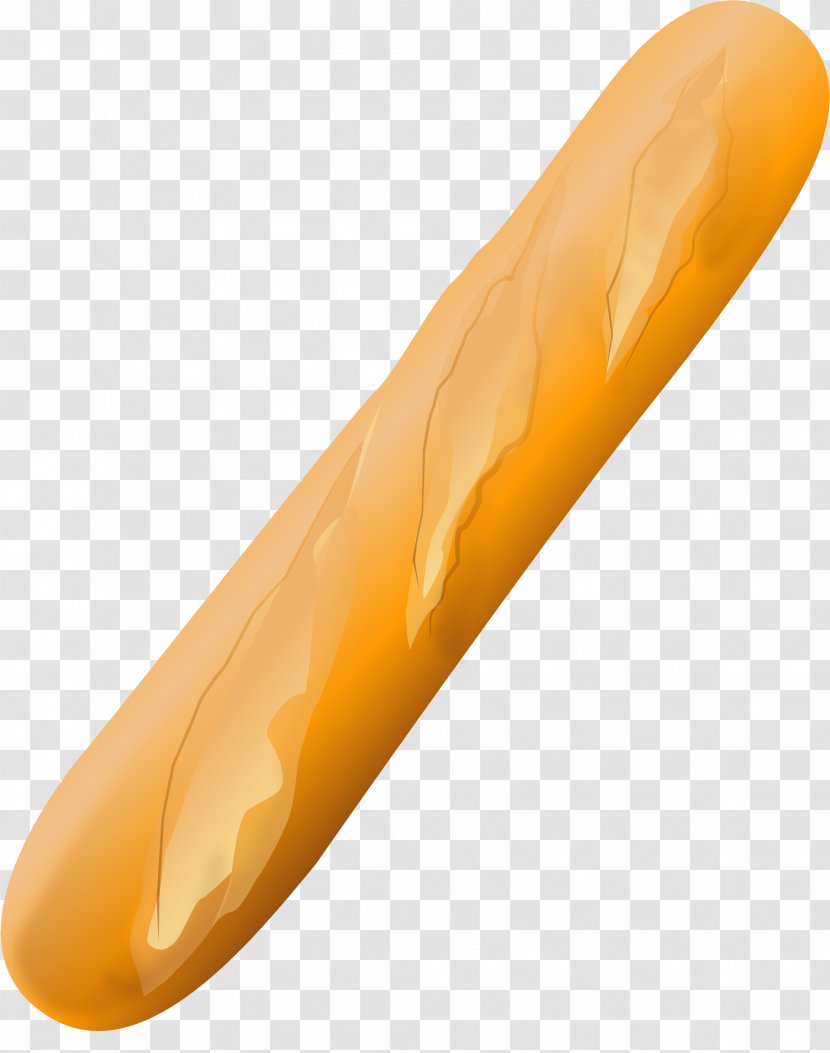 Yellow Staple Food - Hand Painted Bread Transparent PNG