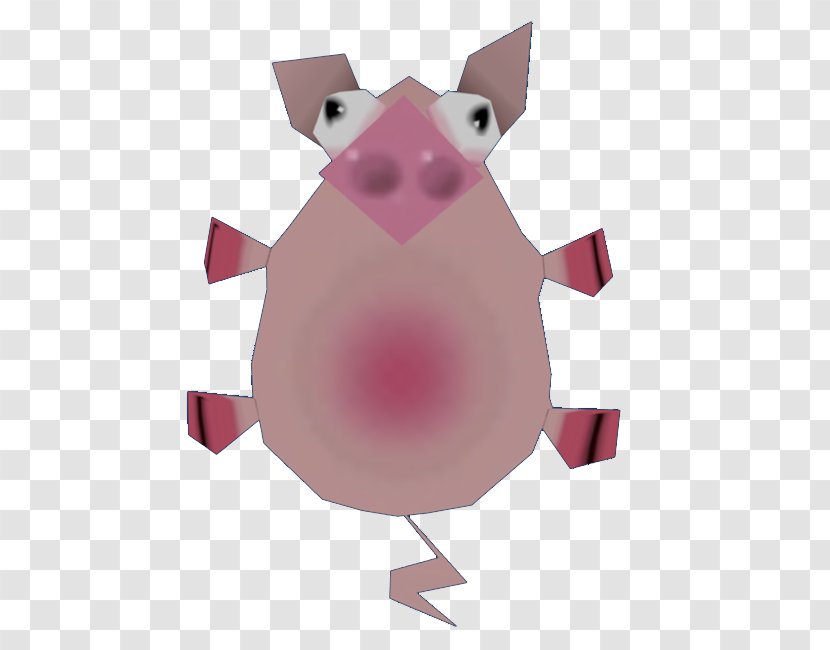 Pig Pink M Snout - Mammal Transparent PNG
