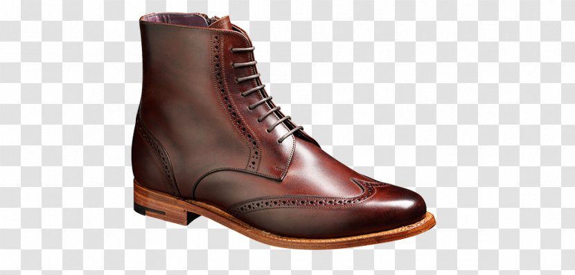Boot Brogue Shoe Barker Slip-on - Leather Transparent PNG