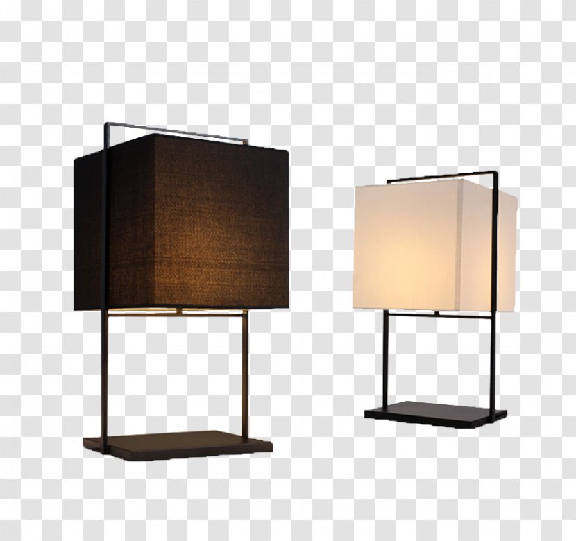 Table Lampe De Bureau - Light Fixture - Simple Lamp Transparent PNG