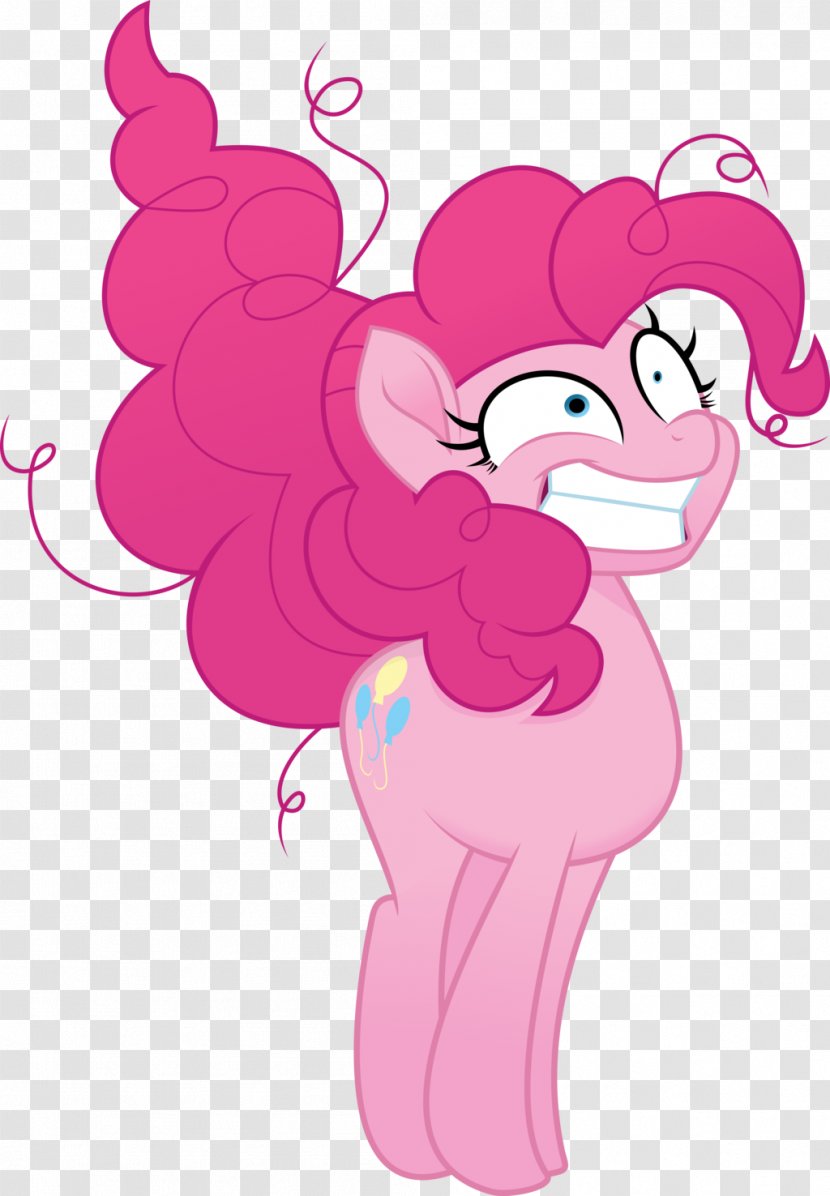 Pinkie Pie Rainbow Dash Pony Rarity Twilight Sparkle - Cartoon Transparent PNG