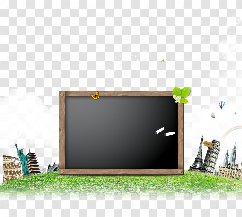 Blackboard Learn Learning - Rectangle - House Taobao Home Photos Transparent PNG