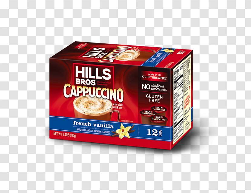 Instant Coffee Cappuccino Drink Mix Caffè Mocha - Caramel Transparent PNG