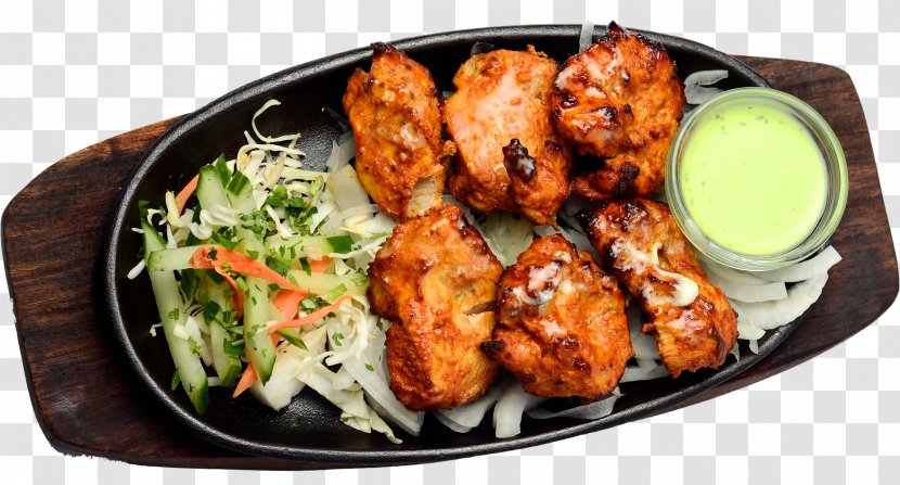 Take-out Tandoori Chicken Kebab Indian Cuisine Pakistani - Fried Transparent PNG