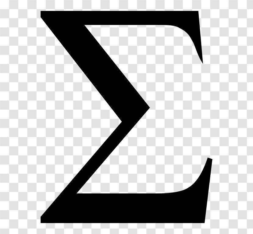 Sigma Greek Alphabet Letter Case Symbol Phi - E Transparent PNG