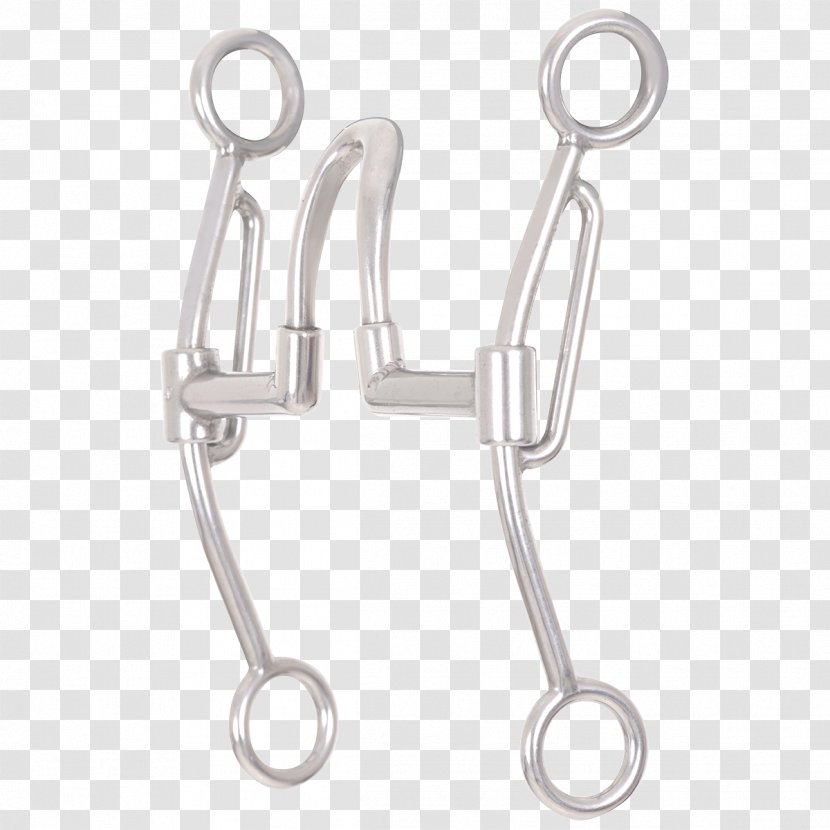 Horse Bit Per Second Communication Silver - Body Jewelry Transparent PNG