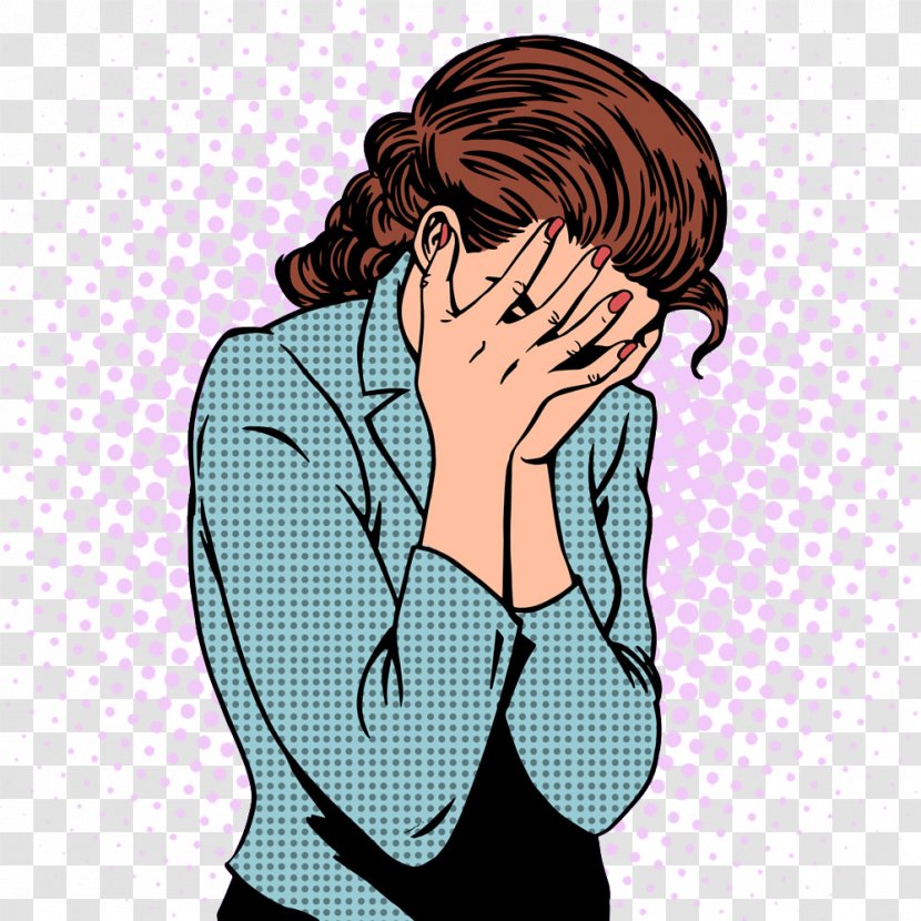 The Weeping Woman Crying Royalty-free Stock Photography - Cartoon Transparent PNG