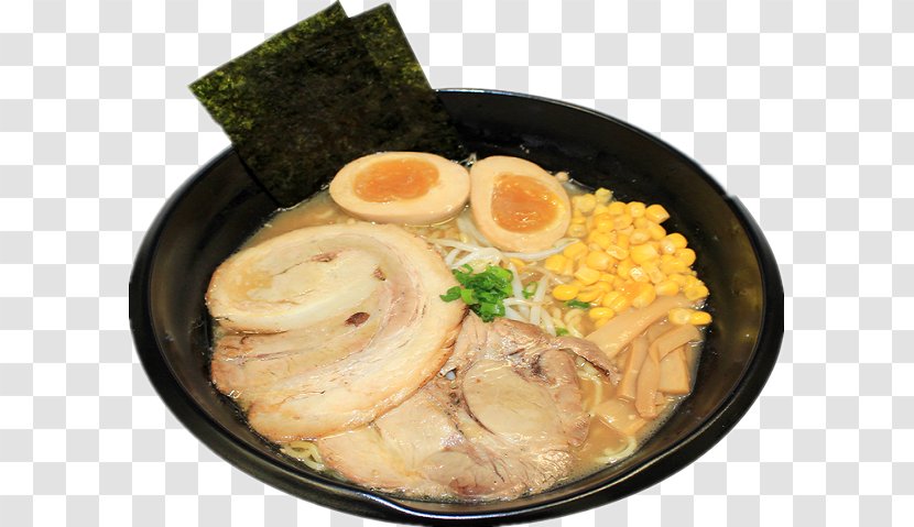 Ramen Food Miso Pork Lamian - Scallion Transparent PNG