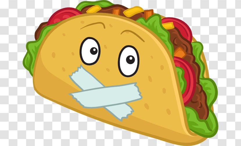 Taco Grande Mexican Cuisine Clip Art Food - Tuesday Transparent PNG