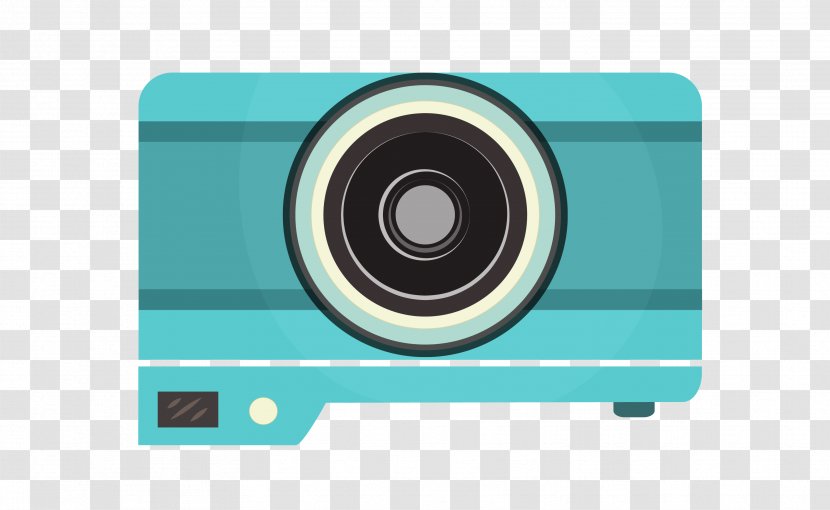 Camera Lens - Photography - Vector Blue Transparent PNG