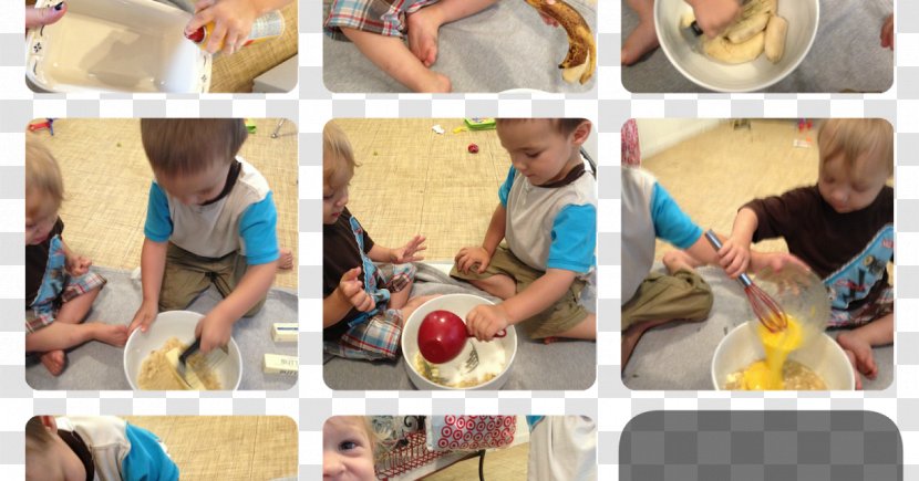 Toddler Food Collage Transparent PNG