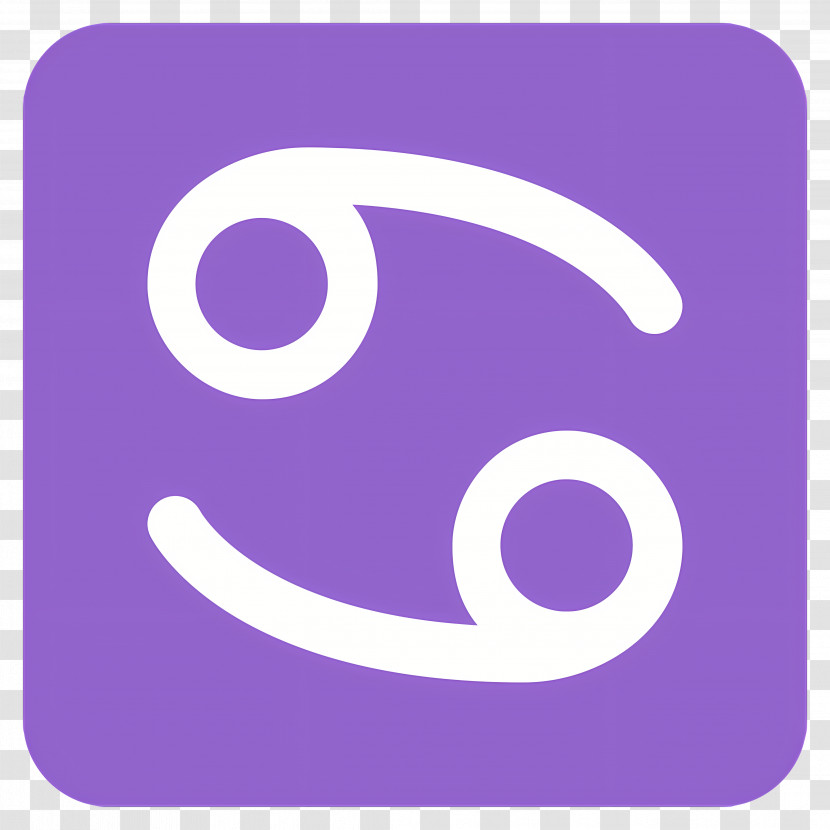 Cancer Emoji - Cancer Zodiac Sign Illustration Transparent PNG