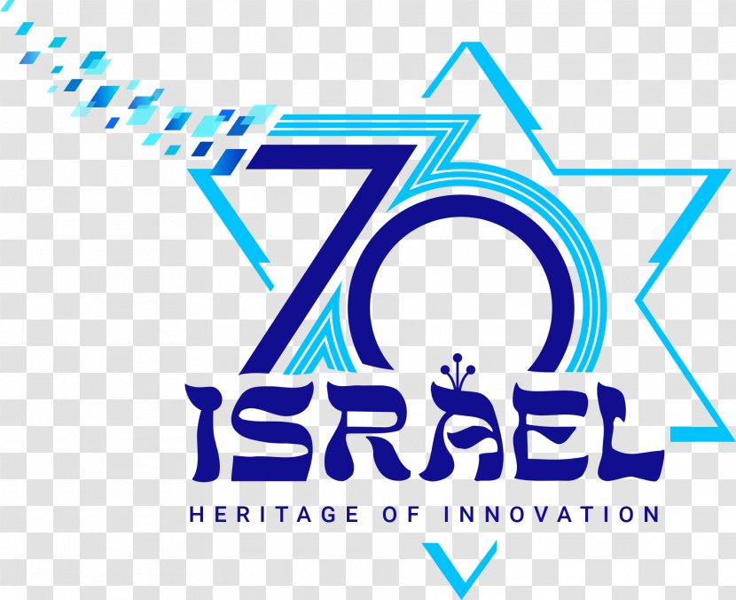 Israel's 70th Anniversary Yom Ha'atzmaut Ministry Of Culture And Sport Declaration Israeli Independence Israel National Trail - 70 Transparent PNG