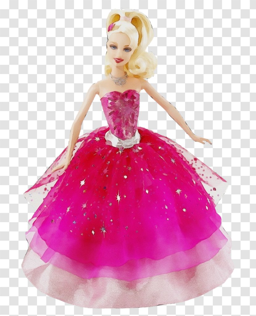 Barbie Background - Collecting - Costume Magenta Transparent PNG