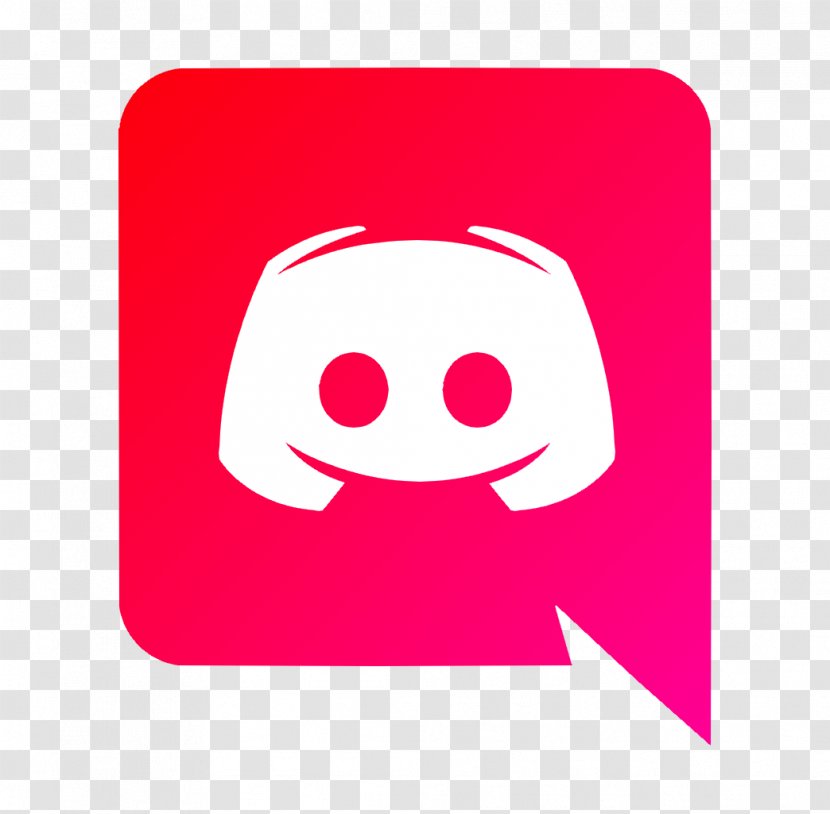 Discord Logo Wordmark - Smile - Emoji Transparent PNG