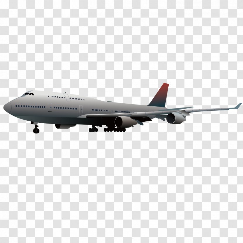 Boeing 747-400 747-8 Airplane Aircraft - 747 Transparent PNG
