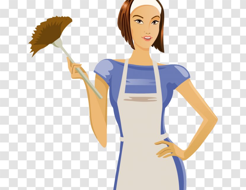 Maid Service Domestic Worker Cleaner Housekeeping - Frame - House Keeping Transparent PNG