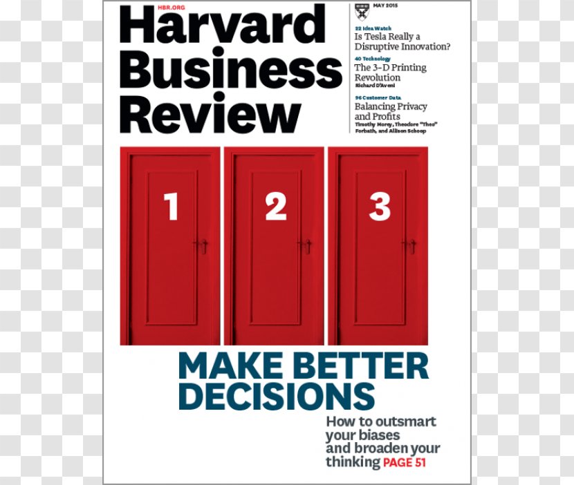 Harvard Business Review 2015年 05月... School Brand Line - Material - Publishing Transparent PNG