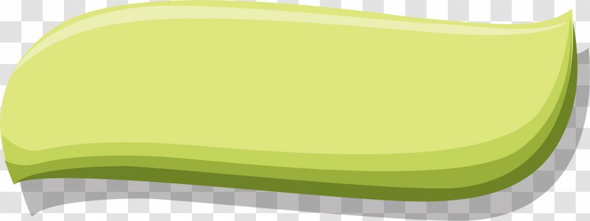 Furniture Green Angle - Grass - Simple Curved Toothpaste Transparent PNG