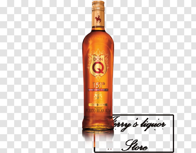 Bacardi 151 Rum Distilled Beverage Wine Don Q Transparent PNG