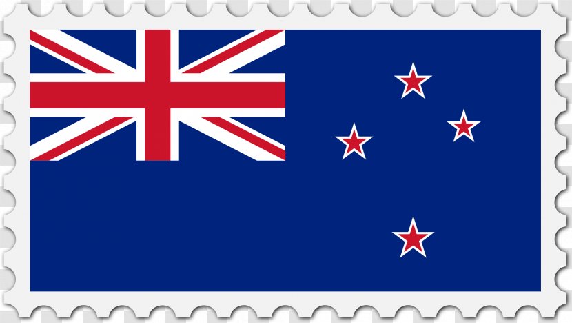 Flag Of New Zealand United Tribes Kiwi - Zazzle - Stamps Clipart Transparent PNG