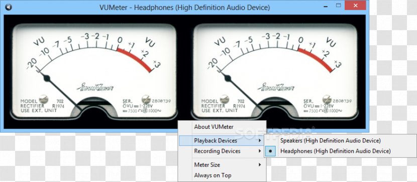 VU Meter Motivation Computer Software Download MPEG-4 Part 14 - Silhouette - Vu Transparent PNG