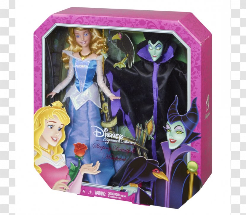 Disney Signature Collection Sleeping Beauty & Maleficent Dolls Princess Aurora Transparent PNG