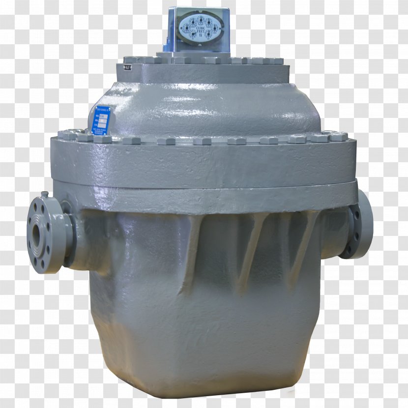Gas Meter Positive Displacement Electricity Natural Flow Measurement - Cylinder Transparent PNG