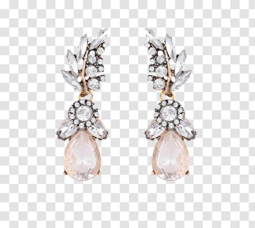 Earring Imitation Gemstones & Rhinestones Jewellery Bijou Necklace - Costume Jewelry - Wholesale Bling Belts Transparent PNG