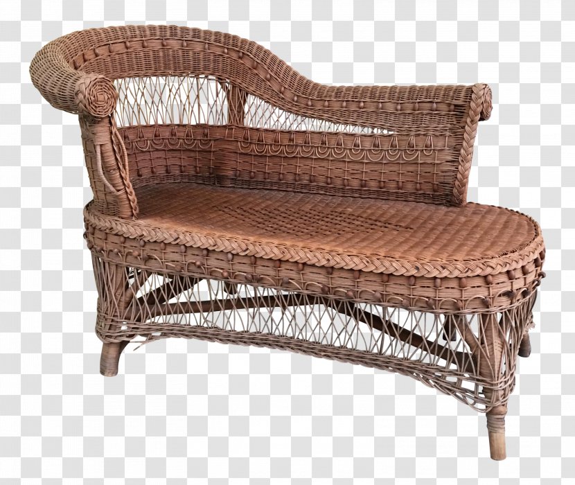 Table Furniture Couch Loveseat Wicker - Rattan Transparent PNG