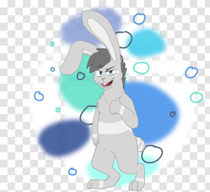 Rabbit Hare Easter Bunny Clip Art - Silhouette Transparent PNG